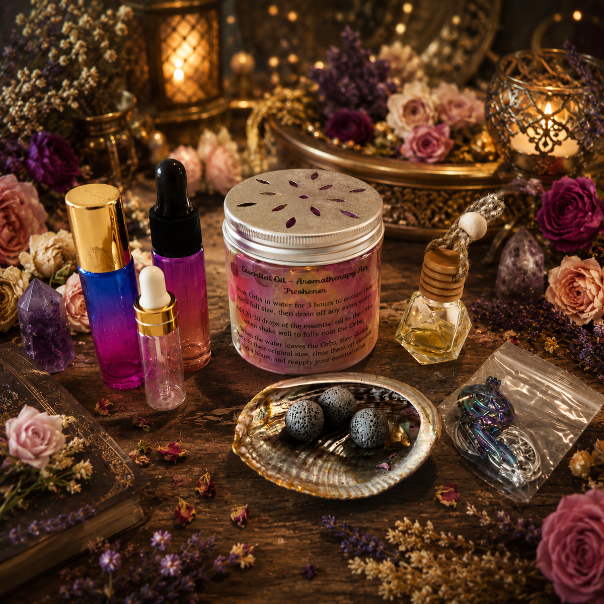 Essential Oil Blends for Mediation and Aromatherapy