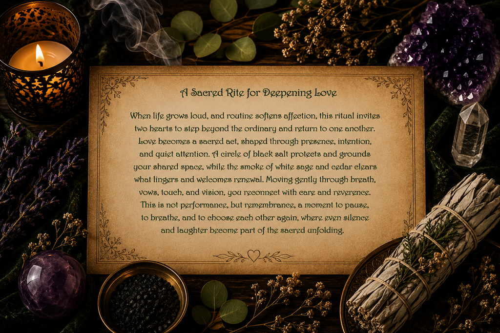 A Sacred Rite for Deepening Love Couples Ritual