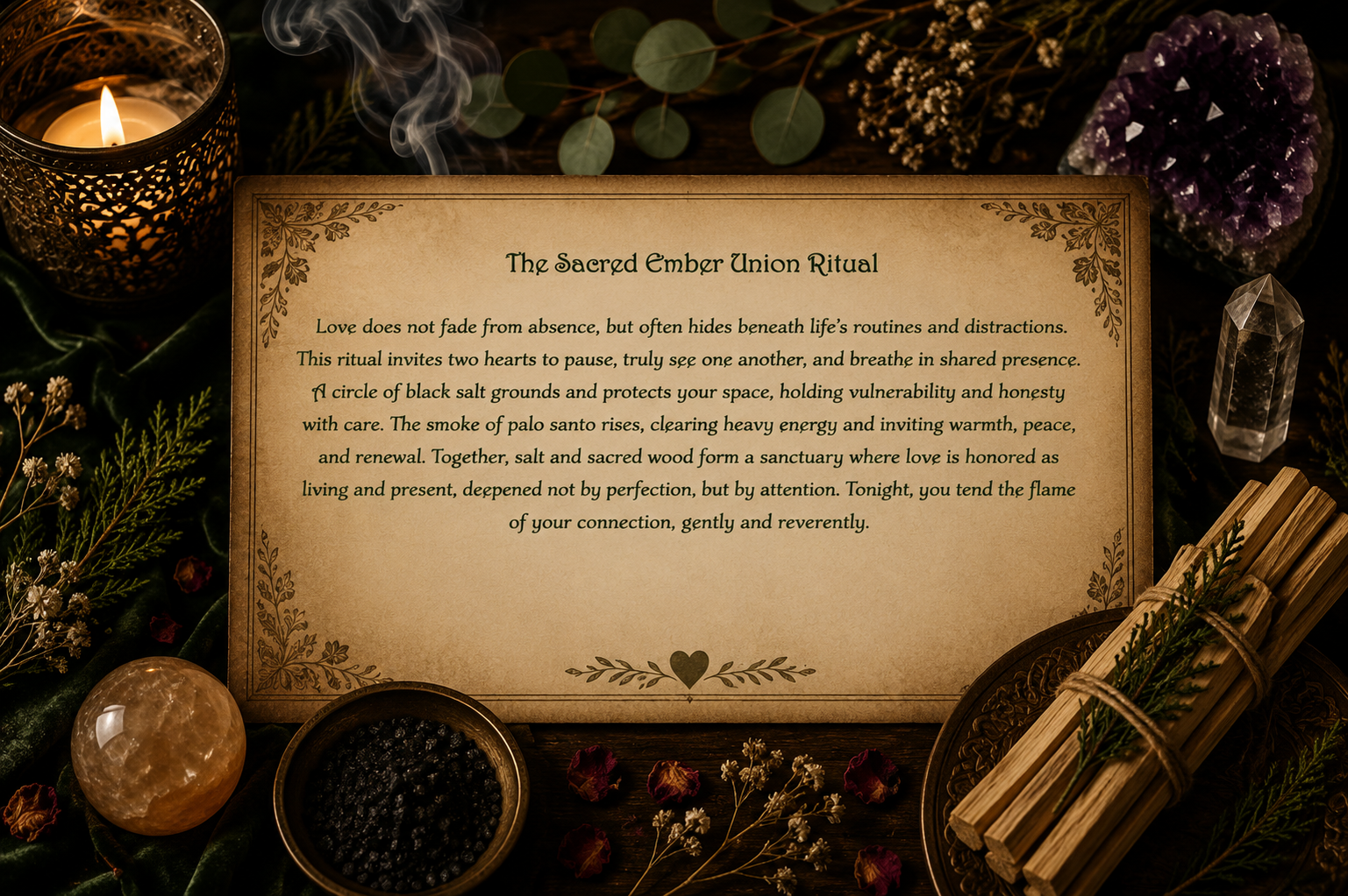 The Sacred Ember Union Couples Ritual