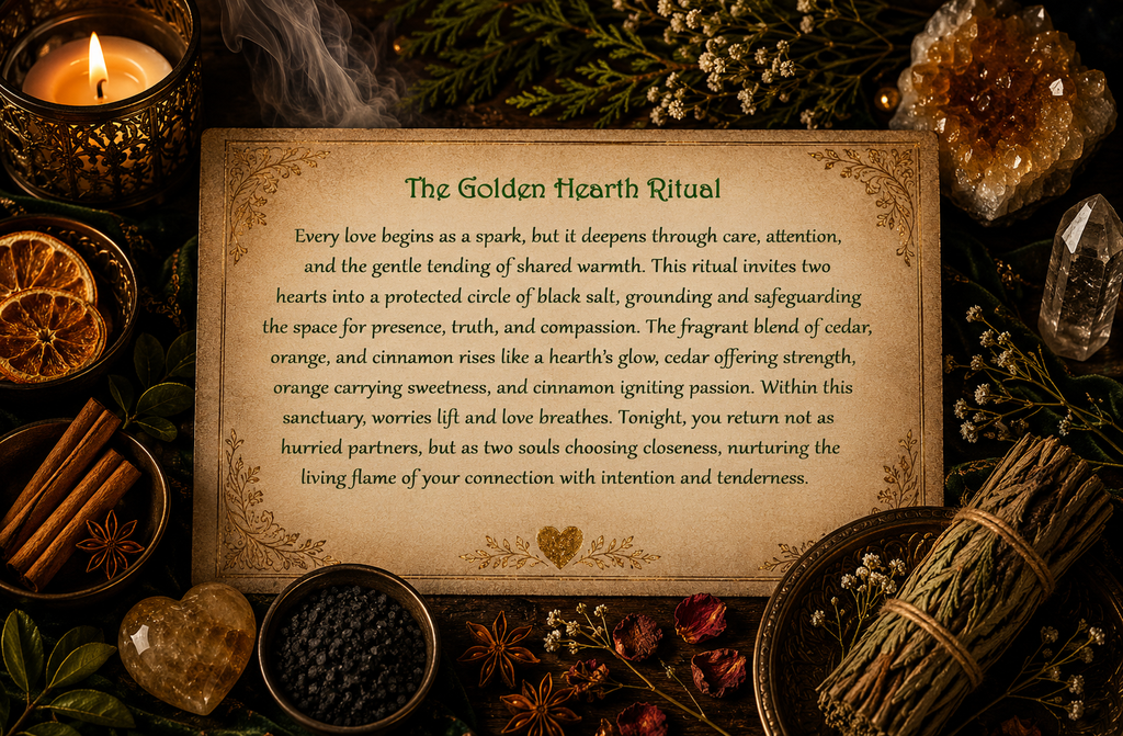 The Golden Hearth Ceremony Couples Ritual