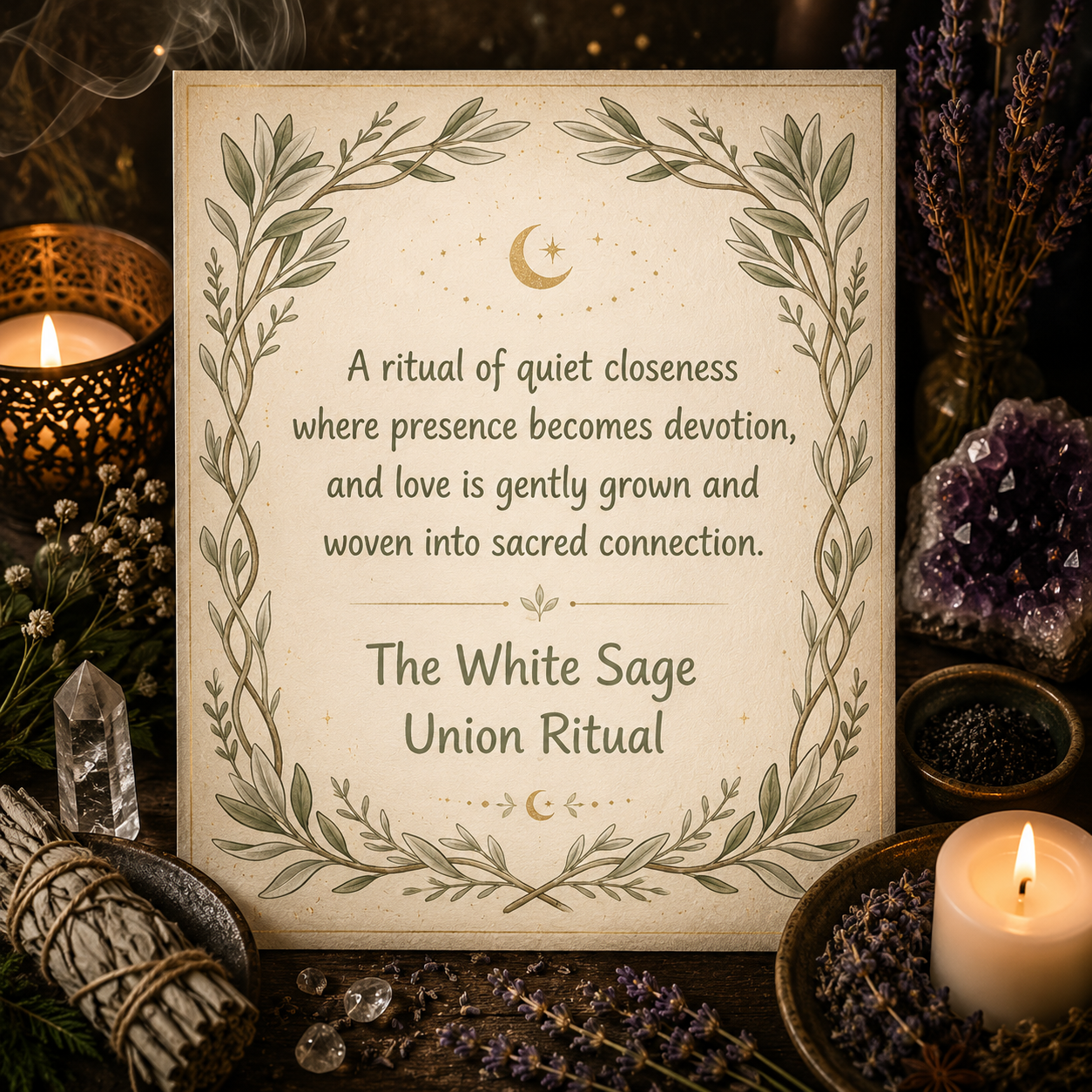 The White Sage Union Couples Ritual