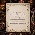 A Sacred Rite for Deepening Love Couples Ritual