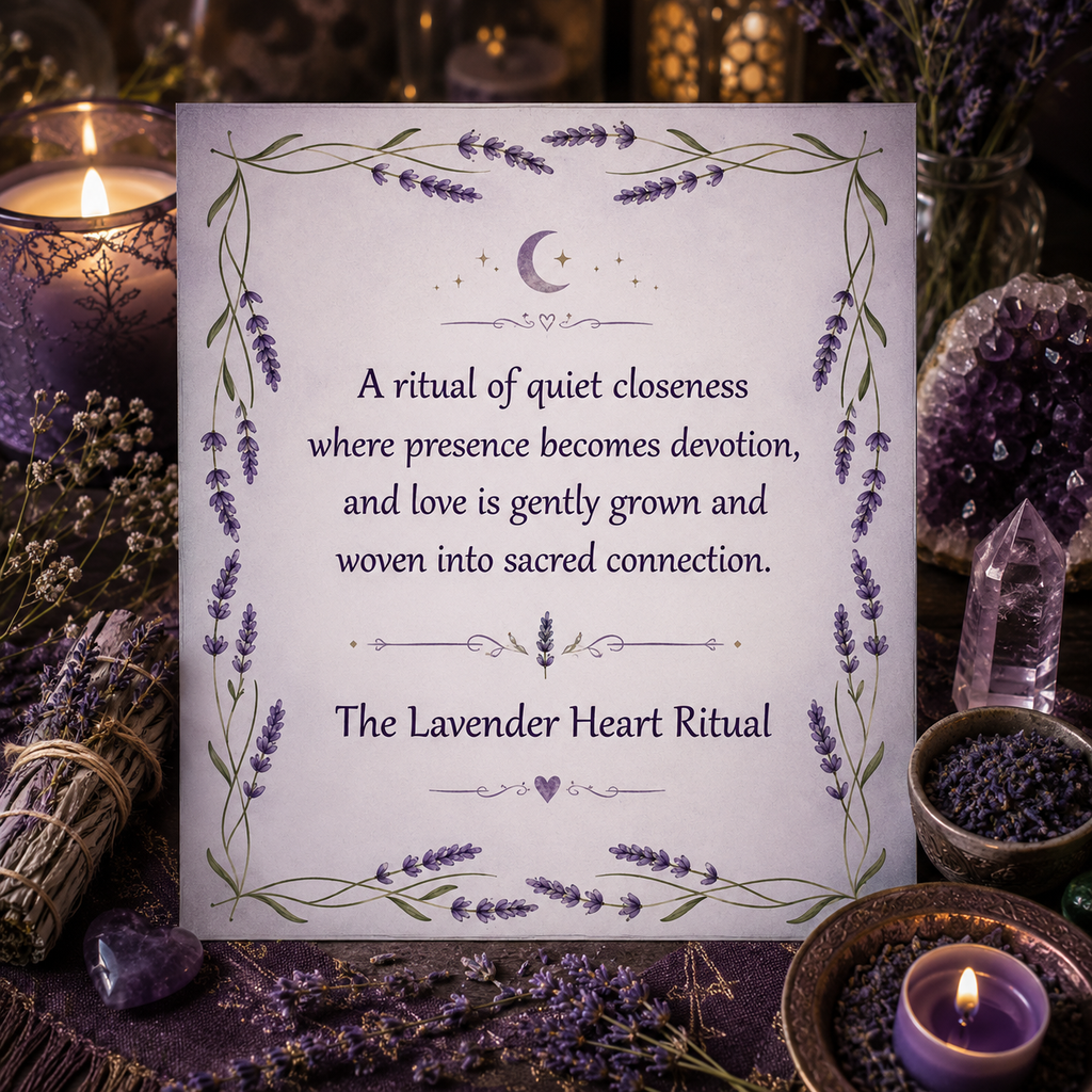 The Lavender Heart Couples Ritual