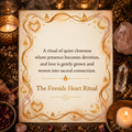 The Fireside Heart Couples Ritual