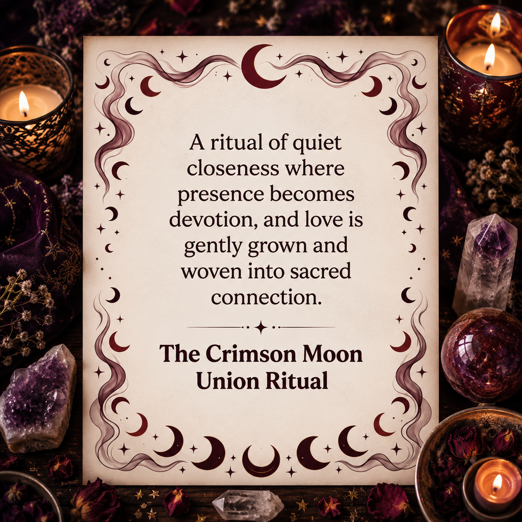 The Crimson Moon Union Couples Ritual