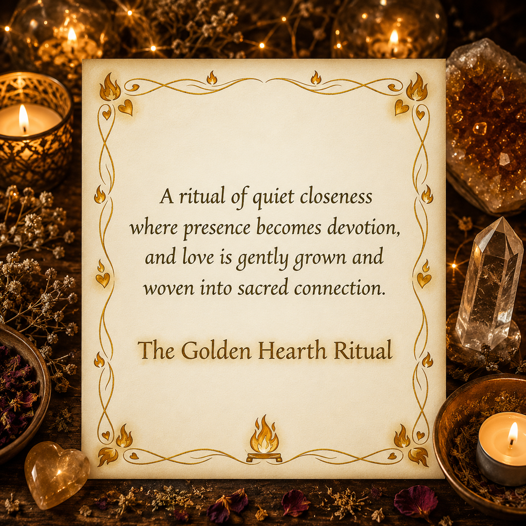 The Golden Hearth Ceremony Couples Ritual