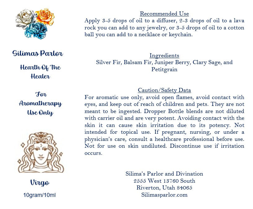 Hearth of the Healer - Virgo Blend