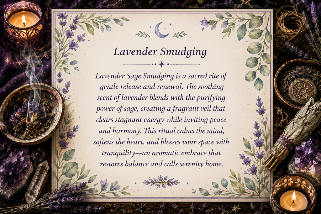Cleansing and Smudging with Lavender