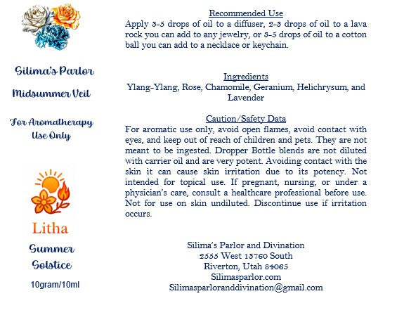 Midsummer Veil - Litha - Summer Solstice
