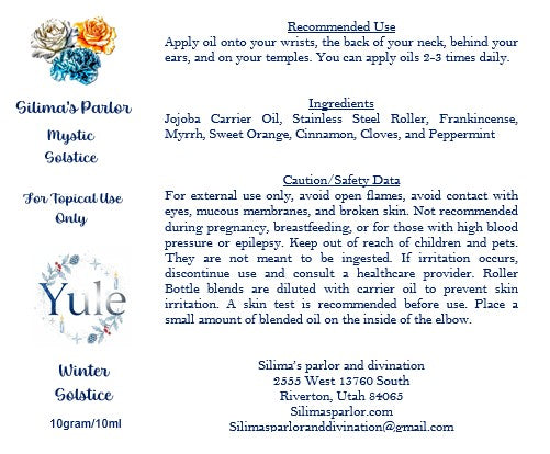 Mystic Solstice - Yule - Winter Solstice