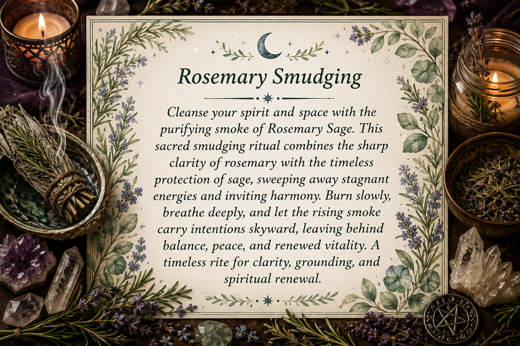 Cleansing and Smudging with Rosemary