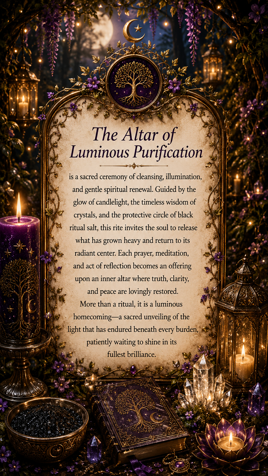 The Altar of Luminous Purification