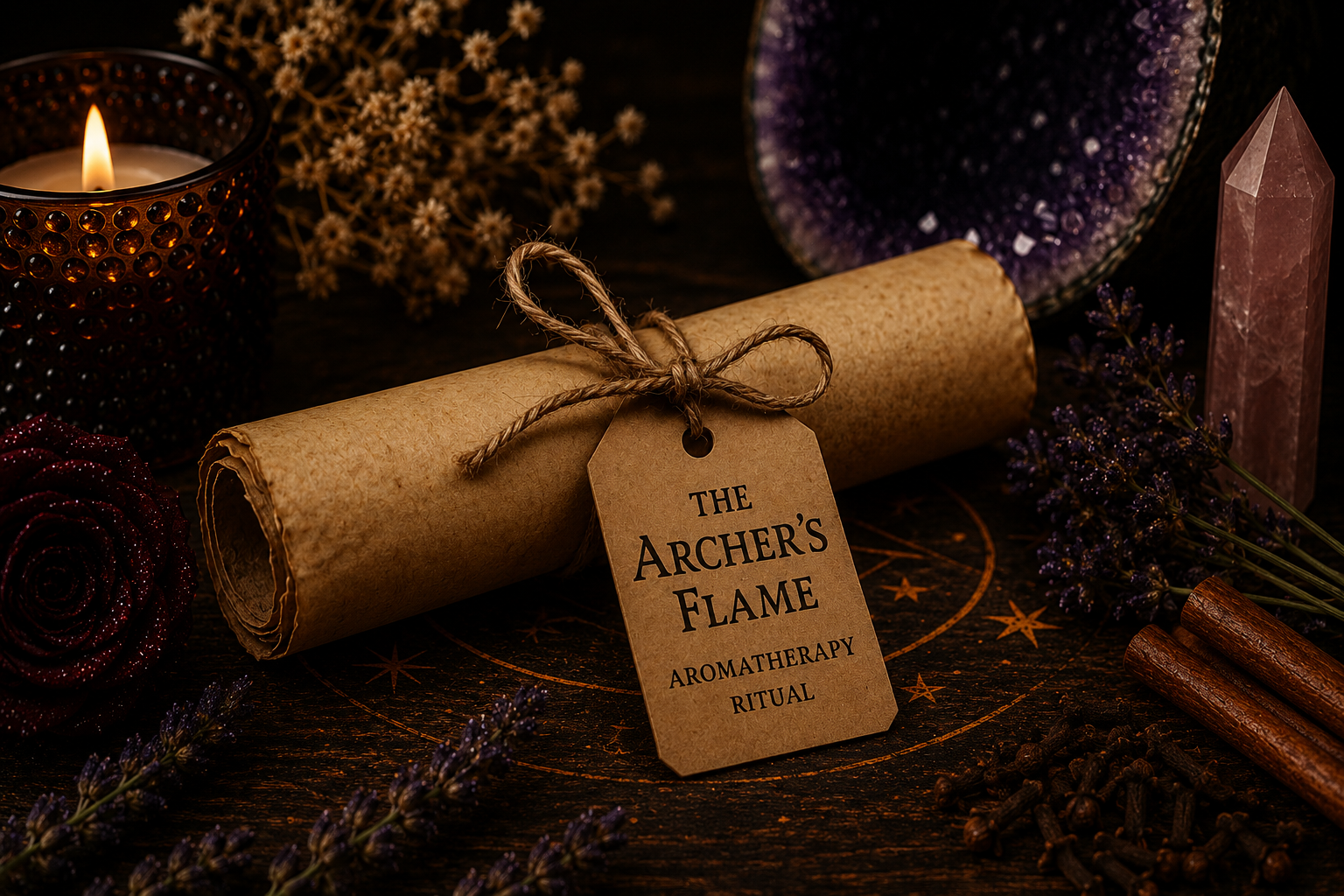 The Archer's Flame - Sagittarius Blend