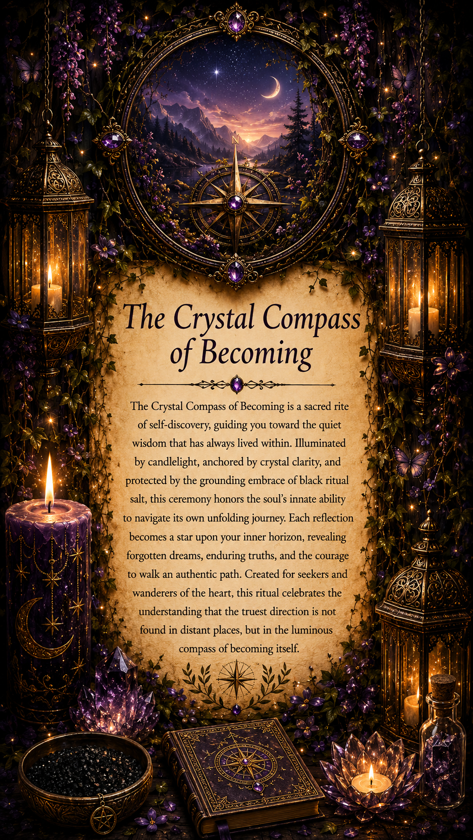 The Crystal Compass of Becoming