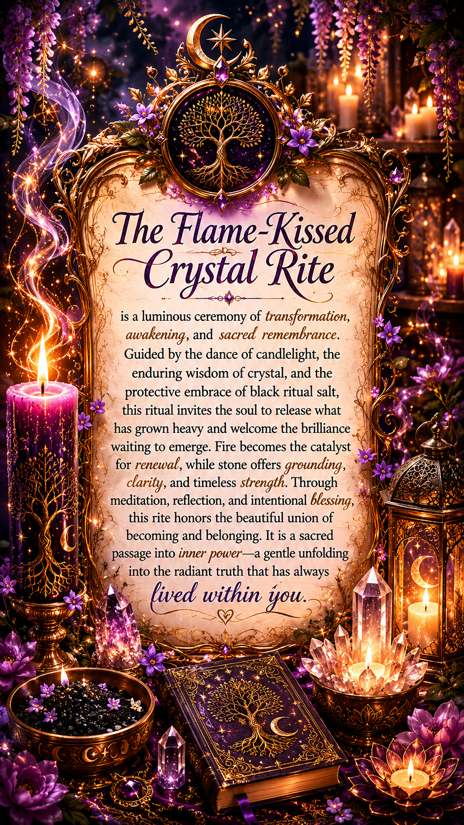 The Flame-Kissed Crystal Rite