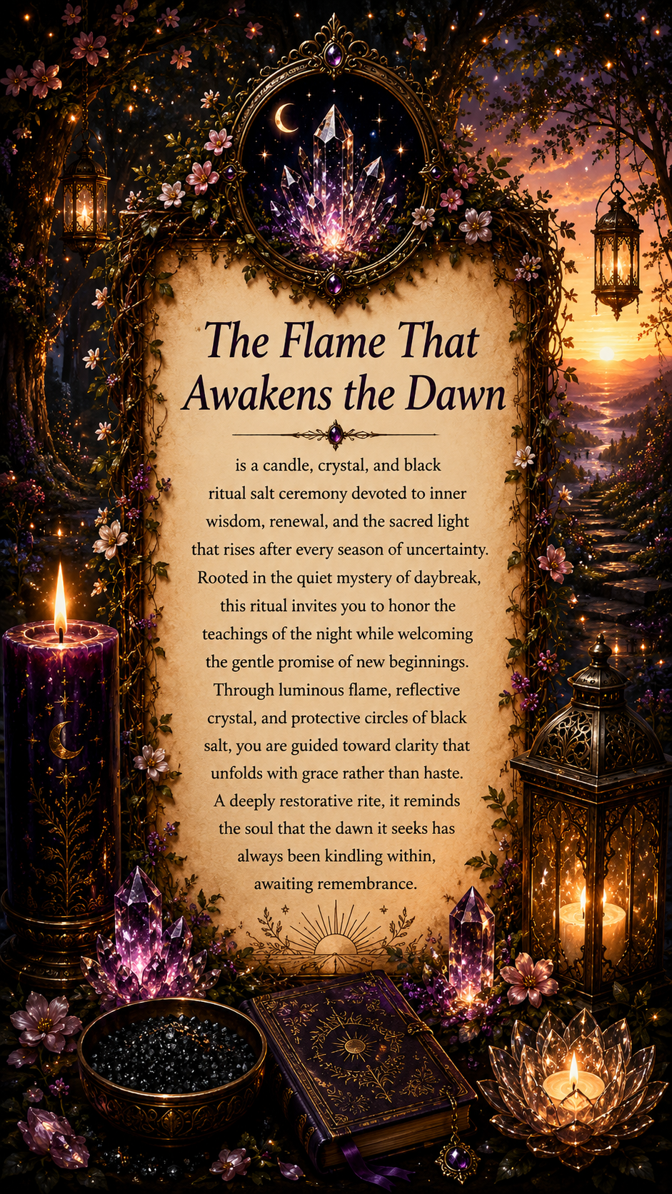 The Flame That Awakens the Dawn