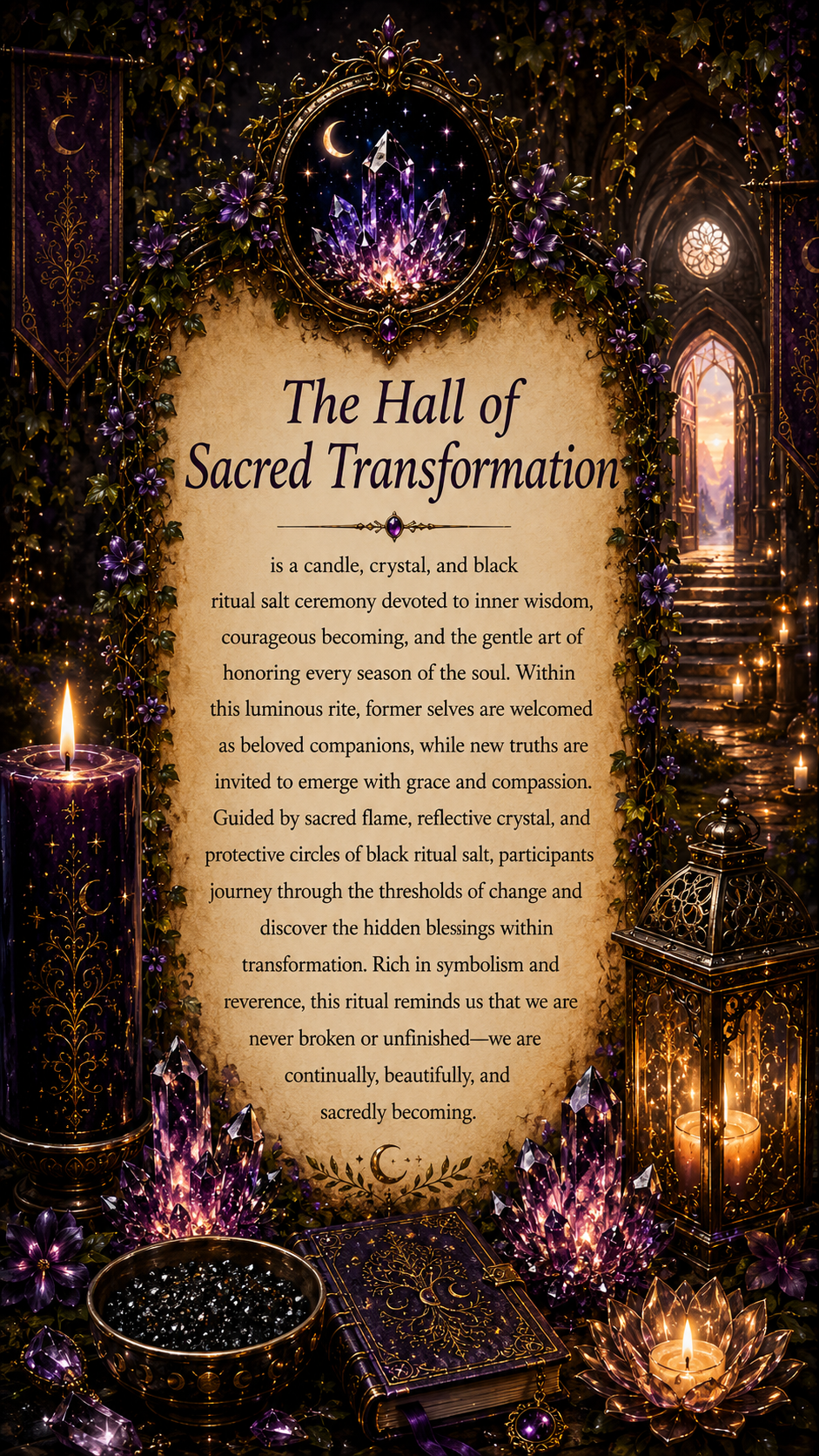The Hall of Sacred Transformation