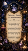 The Lantern Beneath the Moonflower Tree