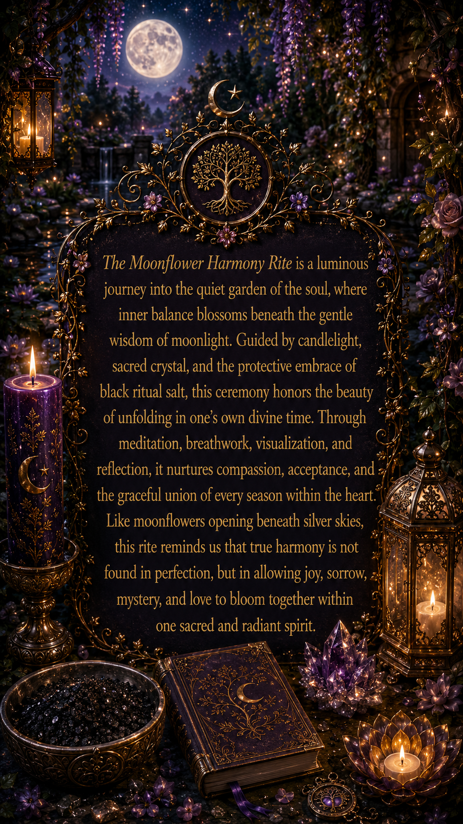 The Moonflower Harmony Rite