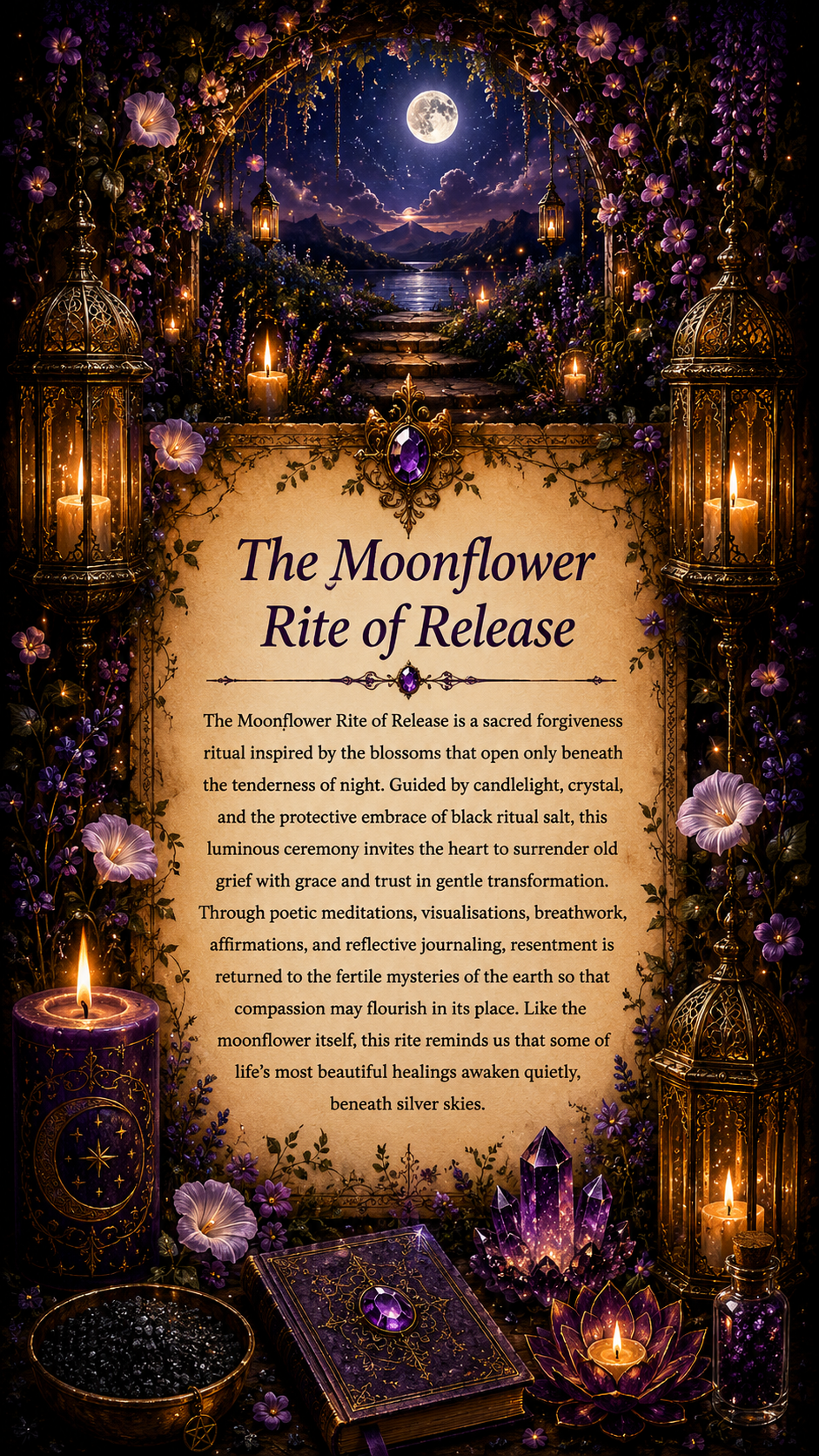The Moonflower Rite of Release