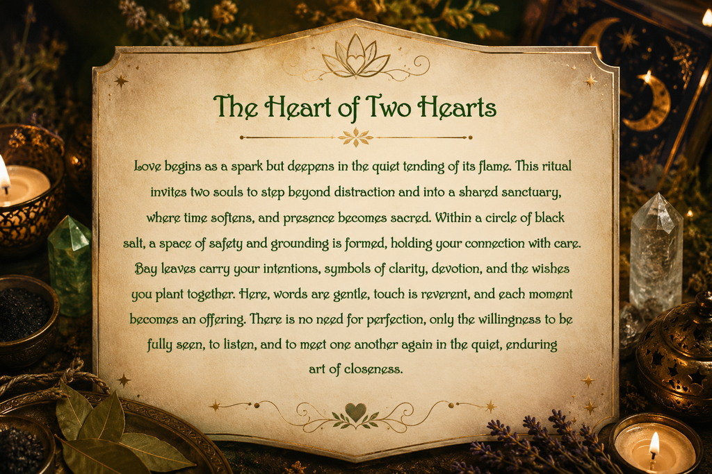 The Heart of Two Hearts Couples Ritual