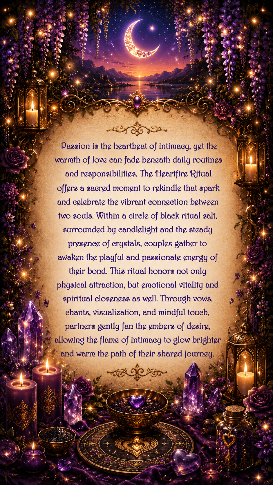 The Moonlit Heart Ritual
