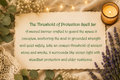 The Threshold of Protection