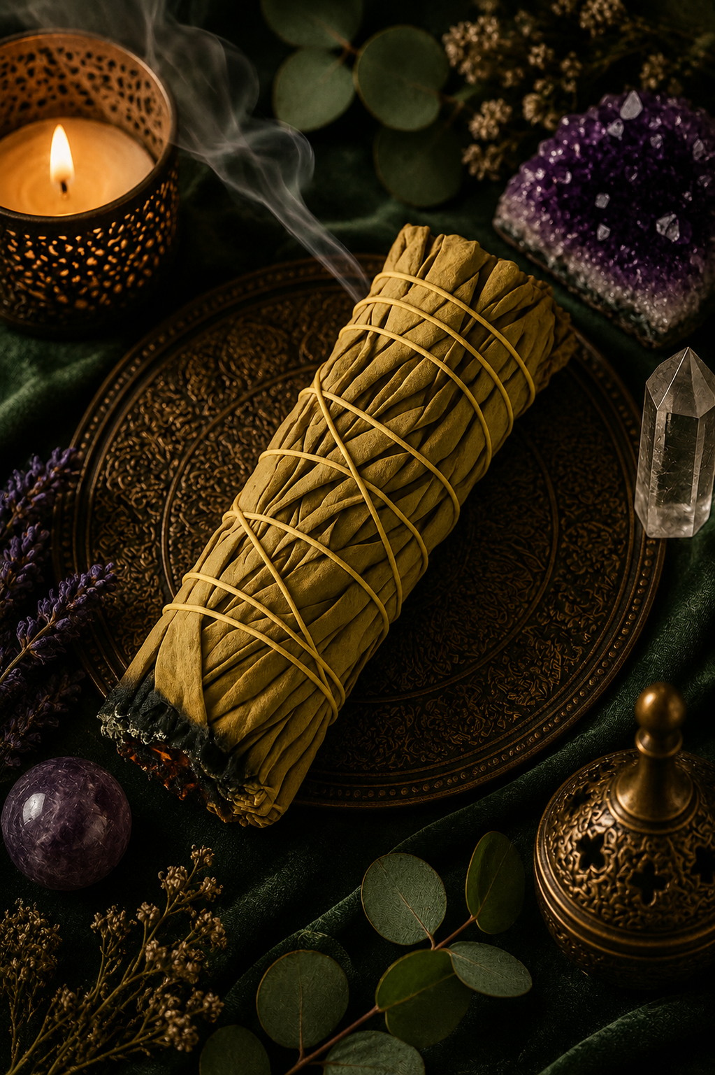 Cleansing and Smudging with White Sage