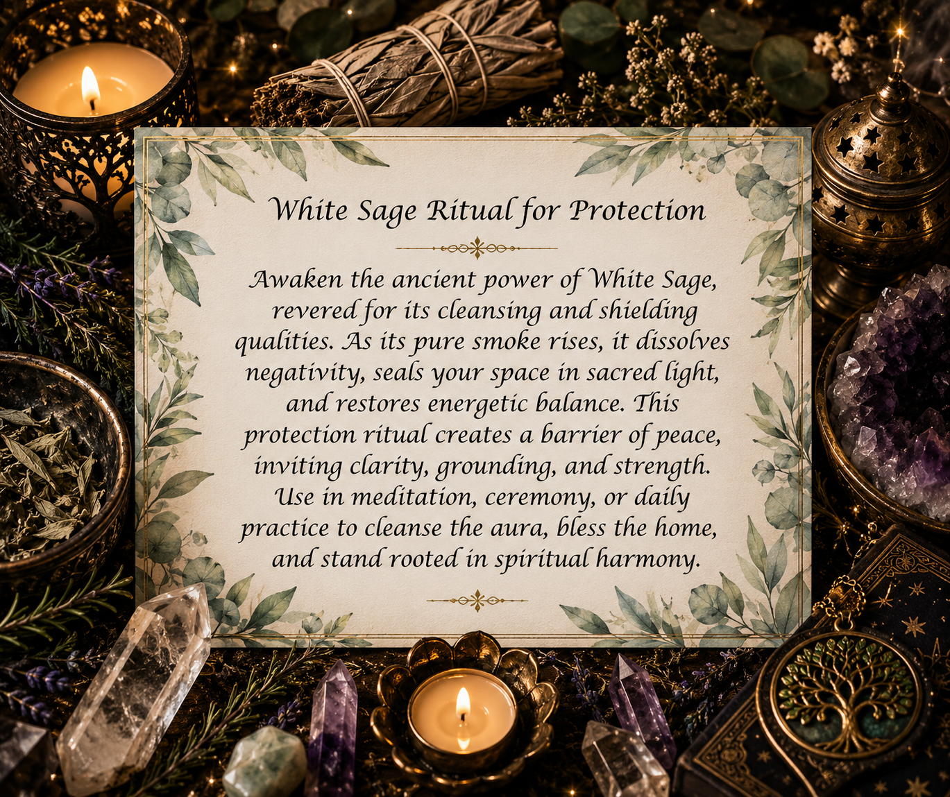 A Rite of Clearing, Shielding, and Sovereignty
