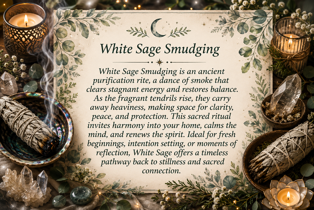 Cleansing and Smudging with White Sage